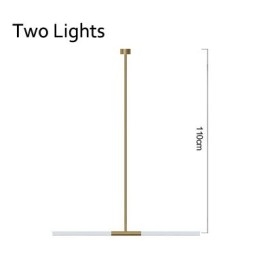 Moderní současná lustrová lampa Lampa zdobí závěsnou lampu