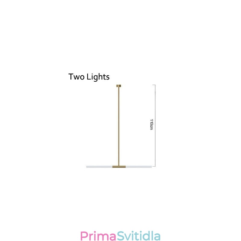 Moderní současná lustrová lampa Lampa zdobí závěsnou lampu