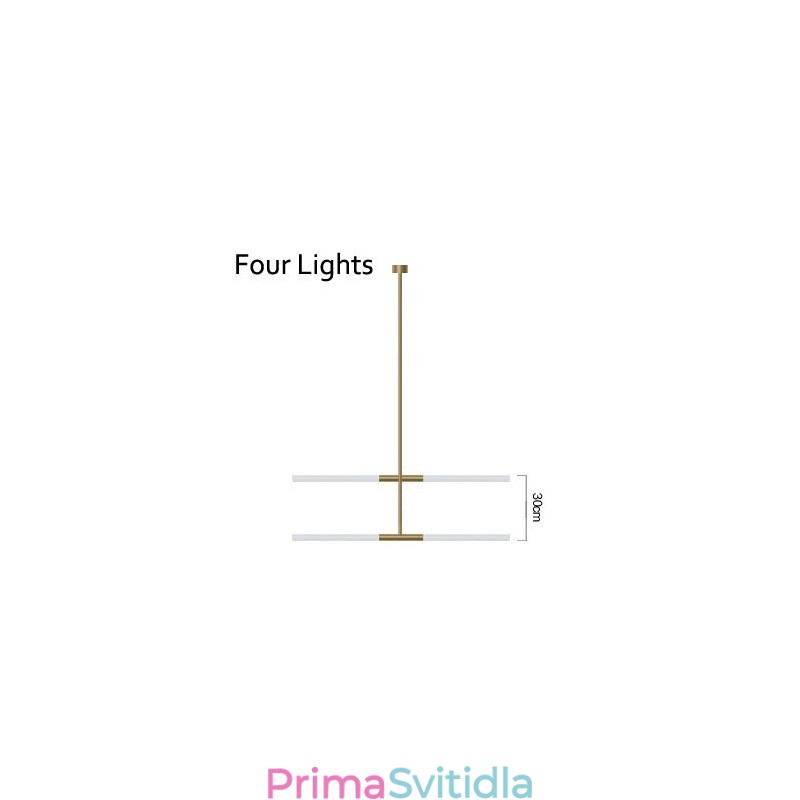 Moderní současná lustrová lampa Lampa zdobí závěsnou lampu