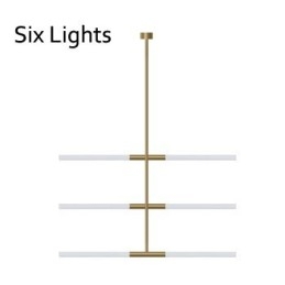 Moderní současná lustrová lampa Lampa zdobí závěsnou lampu