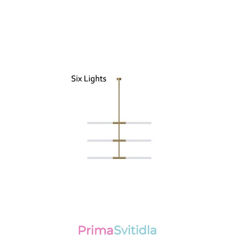 Moderní současná lustrová lampa Lampa zdobí závěsnou lampu