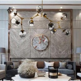 10 světle zlatý lustr se skleněným stínidlem Moderní moderní styl světla