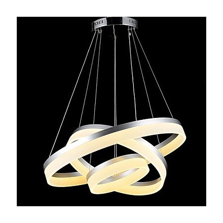 Kulaté závěsné svítidlo Moderní akrylové lampy Osvětlení Luxusní tříkruhová stropní svítidla Kulaté závěsné svítidlo Moderní akrylové lampy Osvětlení Luxusní tříkruhová stropní svítidla