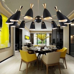 12 Světelný lustr Moderní Současný styl Světlo