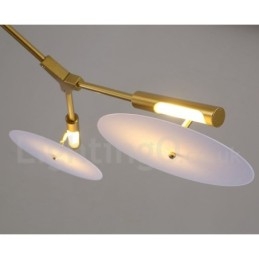 5 Lehká moderní současná lustrová lampa