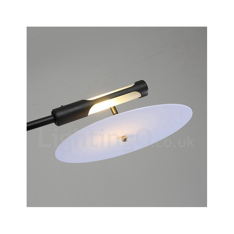 Černá 9 světlá moderní současná lustrová lampa