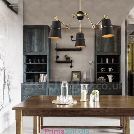 3 Lehká moderní současná lustrová lampa Light 3 Lehká moderní současná lustrová lampa Light