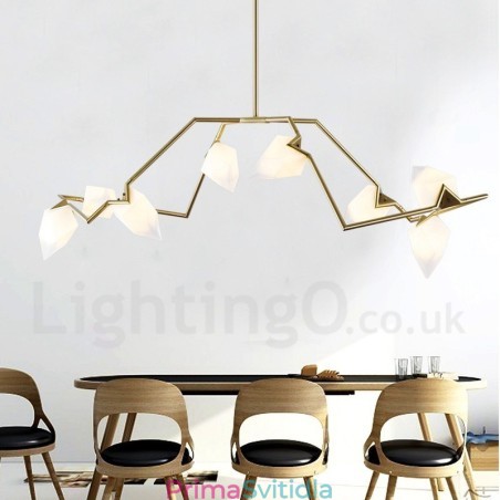 Moderní současná lustrová lampa s 8 světly Moderní současná lustrová lampa s 8 světly