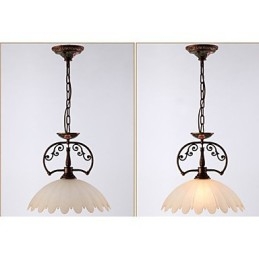 Retro ručně malované umění závěsné lampy osvětlení lampy