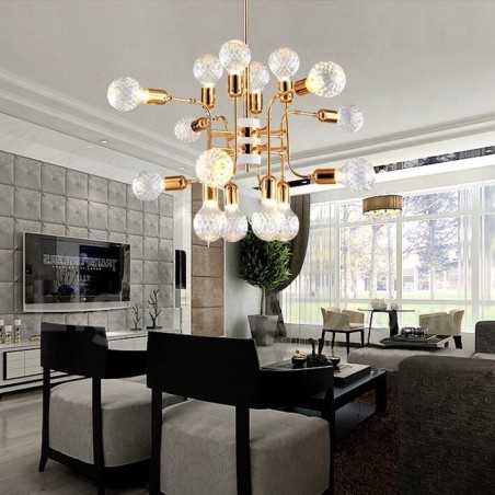 4patrová moderní současná 16 světelná lustrová lampa 4patrová moderní současná 16 světelná lustrová lampa