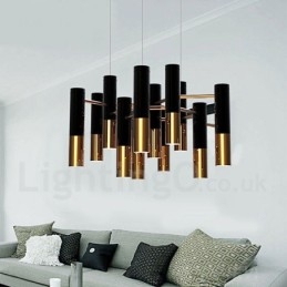 Moderní současná lustrová lampa s 13 světly