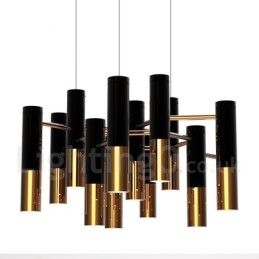 Moderní současná lustrová lampa s 13 světly