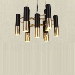 Moderní současná lustrová lampa s 13 světly