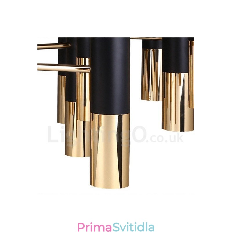 Moderní současná lustrová lampa s 13 světly