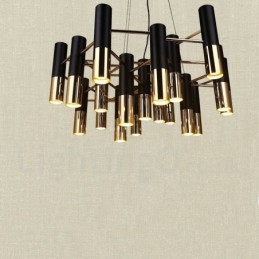 Moderní současná 19 světelná jednovrstvá lampa