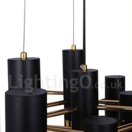 Moderní současná 19 světelná jednovrstvá lampa