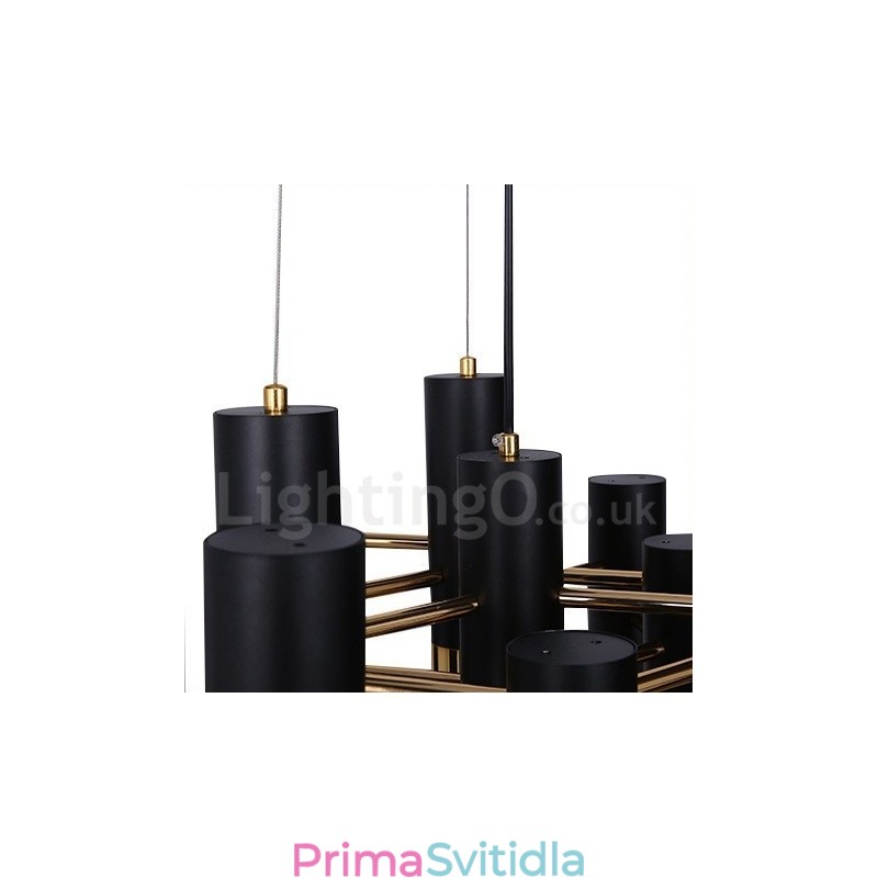 Moderní současná 19 světelná jednovrstvá lampa