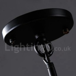 12 Light Retro Vintage Sputnik Lustr
