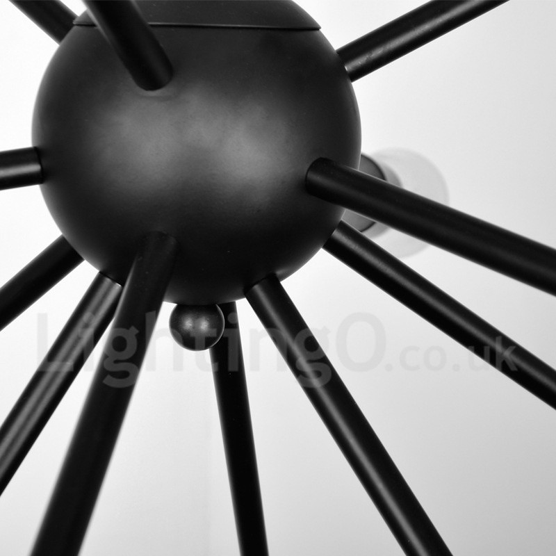16 Light Vintage Retro Sputnik Lustr