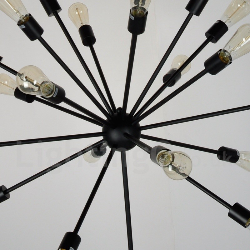 16 Light Vintage Retro Sputnik Lustr