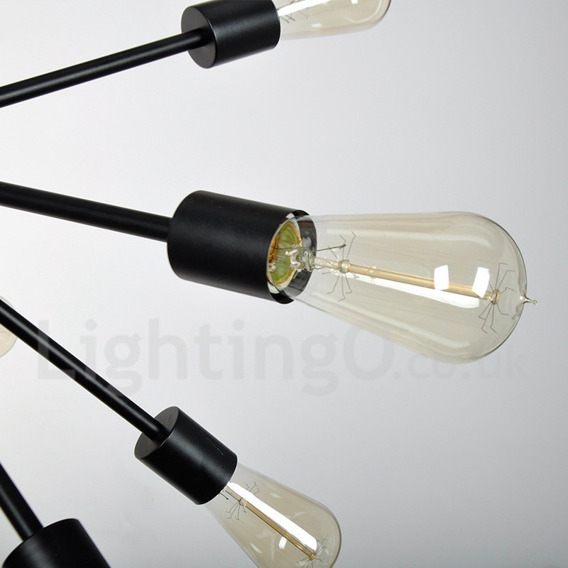 16 Light Vintage Retro Sputnik Lustr