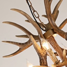 Vintage Country 12 Light Lustr Light
