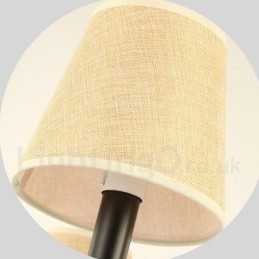 Jednopatrová lustrová lampa Country Retro 6 Light