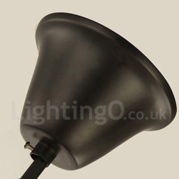 Jednopatrová lustrová lampa Country Retro 6 Light