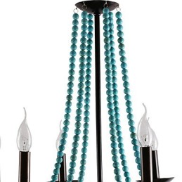 Bohemia 6 Simple European Mediterranean Head DropAmerican Country British Venkovské Living Lamps