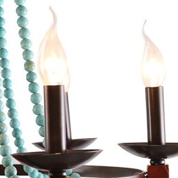 Bohemia 6 Simple European Mediterranean Head DropAmerican Country British Venkovské Living Lamps