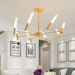 8 Lehké otočné moderní moderní lustrové světlo