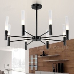 8 Lehké otočné moderní moderní lustrové světlo