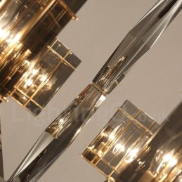 3 lehké moderní moderní jednovrstvé lustrové svítidlo