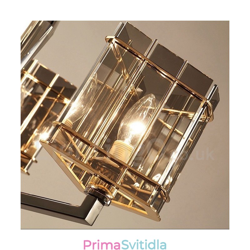 6 Lehké Moderní Současné jednopatrové lustrové svítidlo