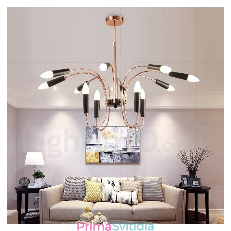 2 Tier 12 Light Moderní Současné lustrové světlo