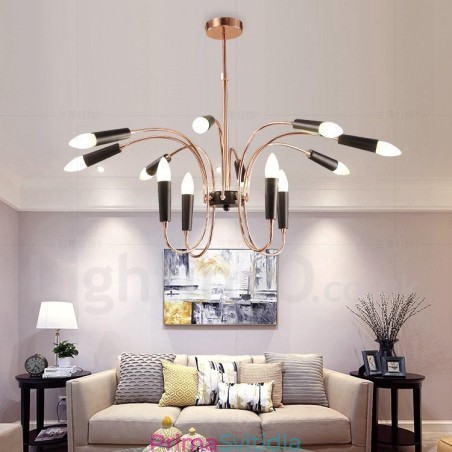 2 Tier 12 Light Moderní Současné lustrové světlo 2 Tier 12 Light Moderní Současné lustrové světlo
