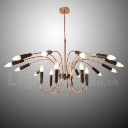 2 Tier 18 Light Moderní moderní lustrové světlo