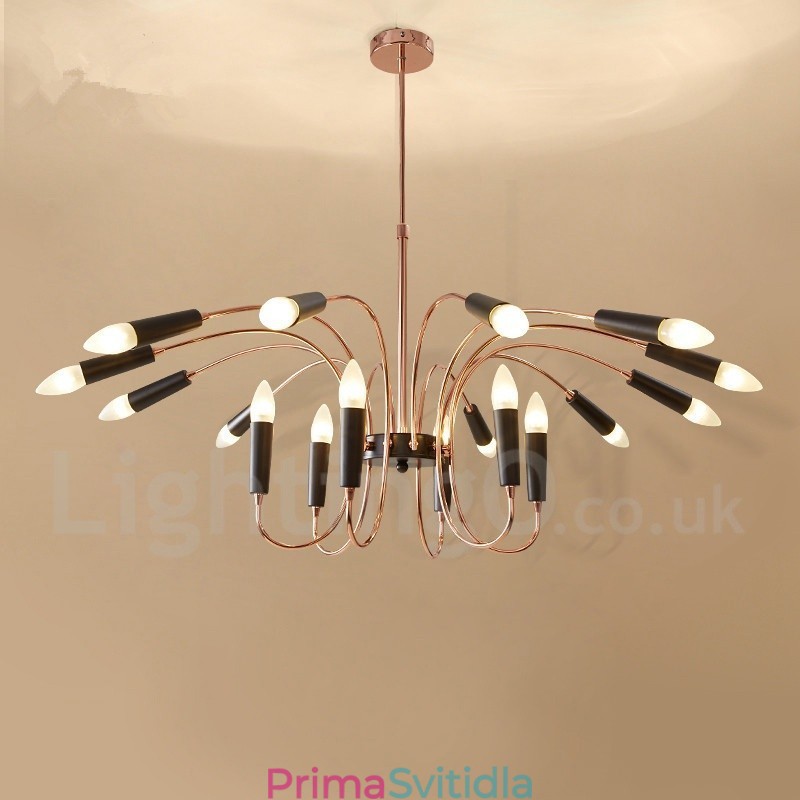 2 Tier 18 Light Moderní moderní lustrové světlo