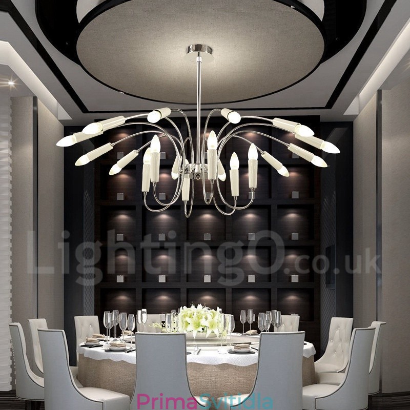 2 Tier 18 Light Moderní moderní lustrové světlo