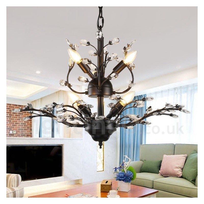 60CM Výška 45CM Široká Moderní Současná 7 světelná lustrová lampa Světlo