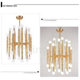 Moderní Contemporary 30 Light 2 Tier Lustr for Light