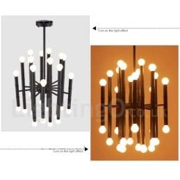 Moderní Contemporary 30 Light 2 Tier Lustr for Light