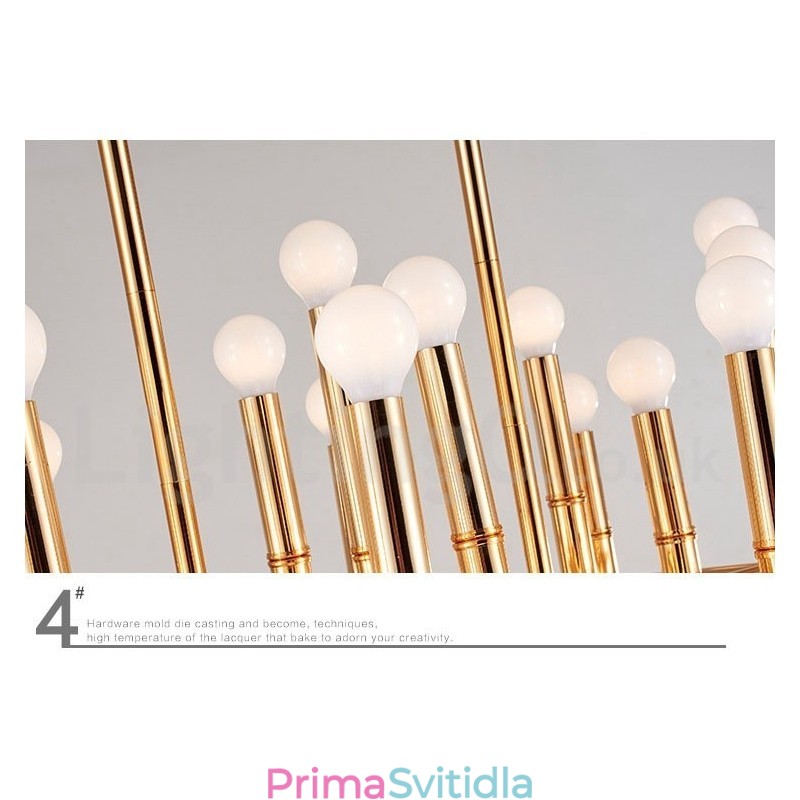 Moderní Contemporary 42 Light Lustr pro světlo