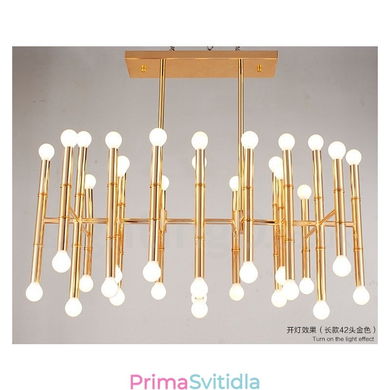 Moderní Contemporary 42 Light Lustr pro světlo