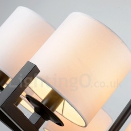 Moderní současná 6 světelná jednovrstvá lustrová lampa