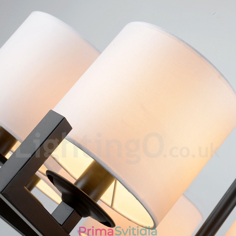 Moderní současná 6 světelná jednovrstvá lustrová lampa