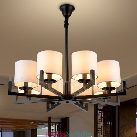 Moderní současná 8 světelná jednovrstvá lustrová lampa Moderní současná 8 světelná jednovrstvá lustrová lampa