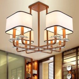Moderní současná 8 světelná jednovrstvá lustrová lampa
