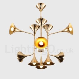 12 Light Lustr Lampa Moderní Současný styl Světlo