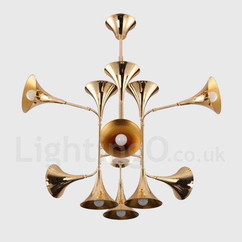 12 Light Lustr Lampa Moderní Současný styl Světlo